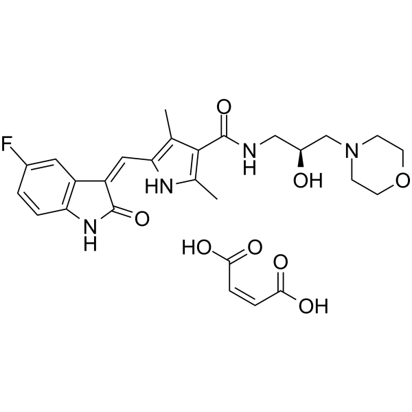 SU14813 maleate  Structure