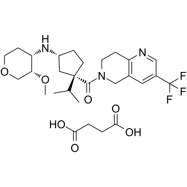 MK-0812 Succinate  Structure