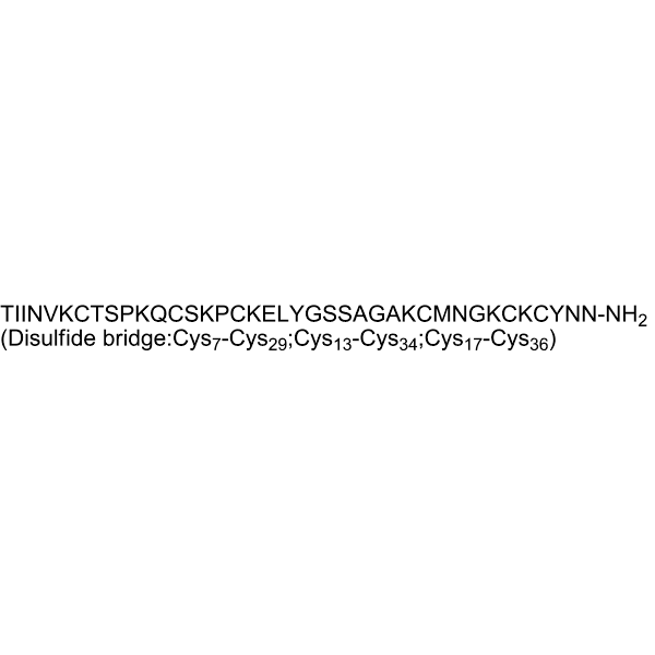 Noxiustoxin Structure