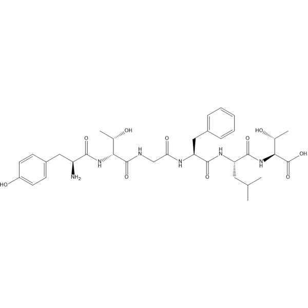 Deltakephalin Structure