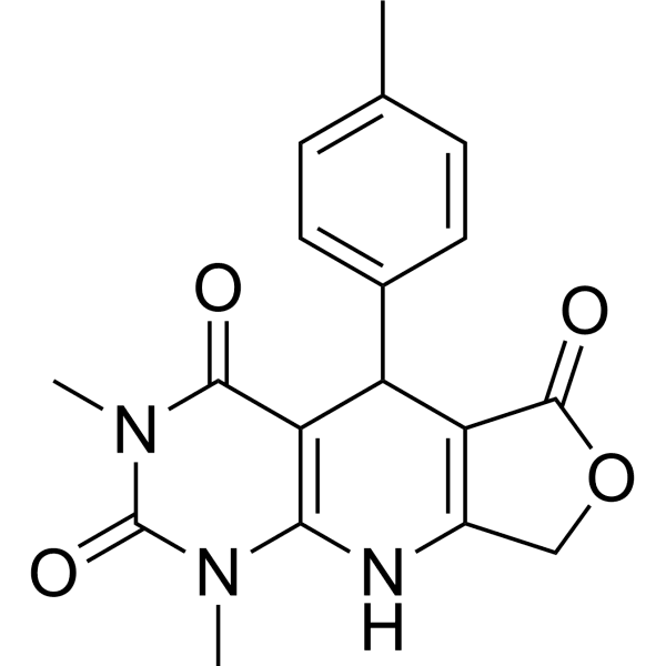 BET bromodomain inhibitor 3 Structure