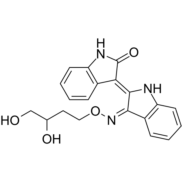 Indirubin Derivative E804  Structure