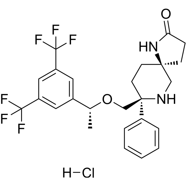 Rolapitant hydrochloride Structure
