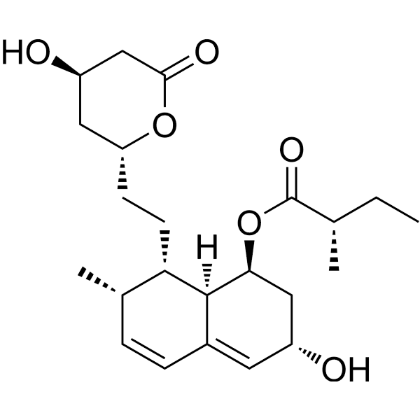 Pravastatin lactone Structure