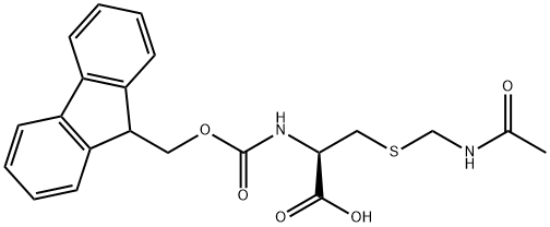 Fmoc-Cys(Acm)-OH Structure