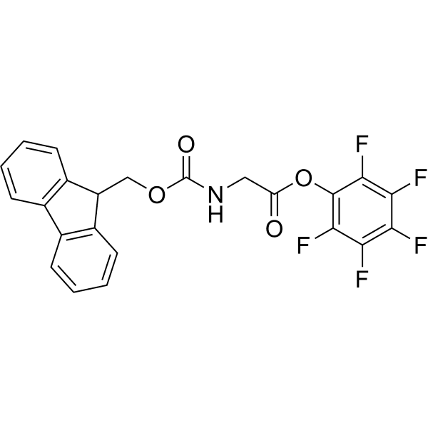 Fmoc-Gly-Opfp Structure