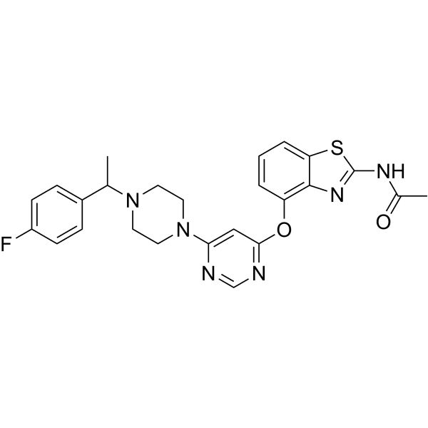 (Rac)-AMG 628  Structure