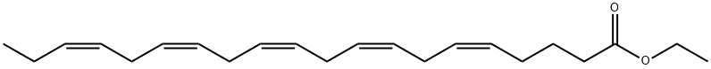 Eicosapentaenoic acid ethyl ester Structure