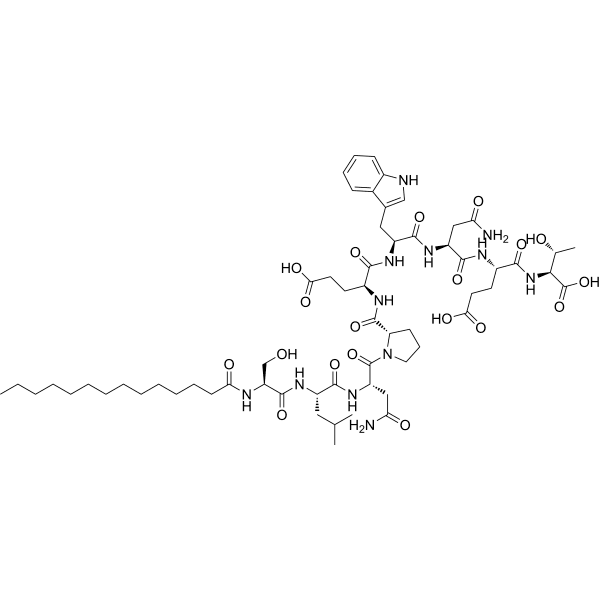 PKCβII Peptide Inhibitor I Structure