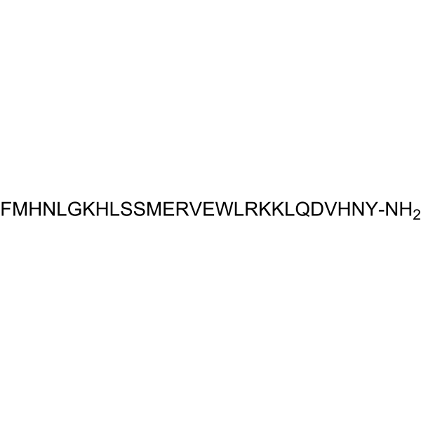 (TYR34)-PTH (7-34) AMIDE (BOVINE) Structure