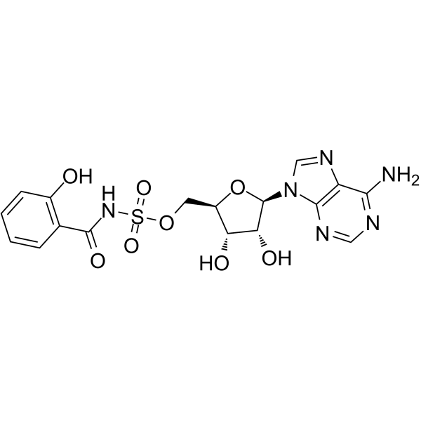Salicyl-AMS  Structure