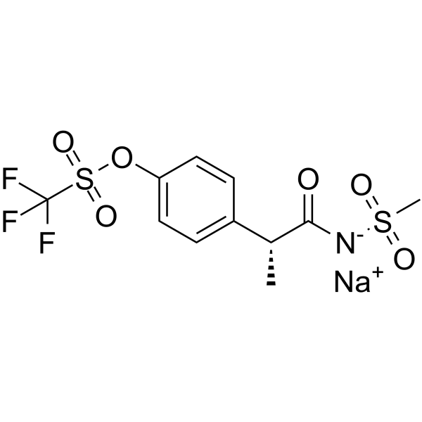 Ladarixin sodium Structure