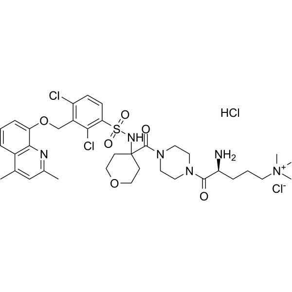 Fasitibant chloride hydrochloride Structure