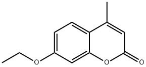 7-Ethoxy-4-methylcoumarin Structure