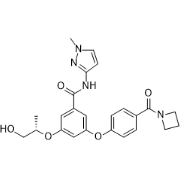 AZD1092 Structure