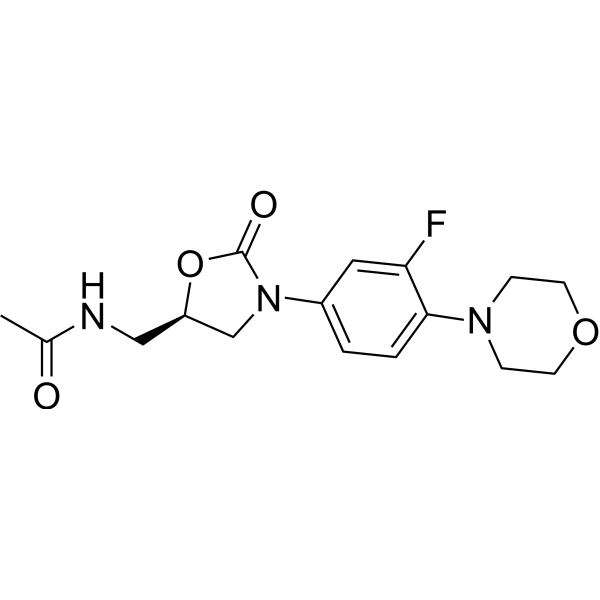 (R)-​Linezolid Structure