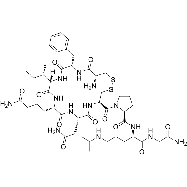 Selepressin Structure