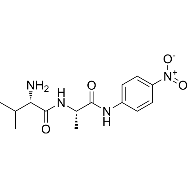 H-Val-Ala-pNA Structure