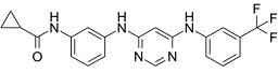 EGFR inhibitor 324674 Structure