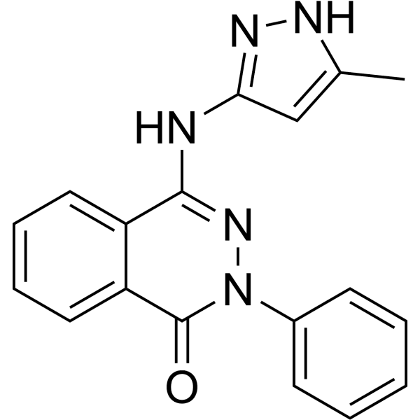 Phthalazinone pyrazole  Structure