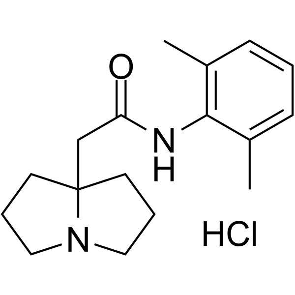 Pilsicainide hydrochloride Structure