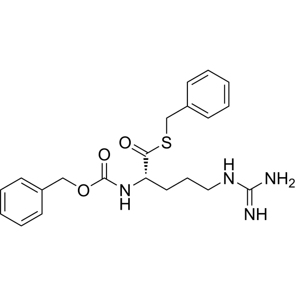 Z-Arg-SBzl Structure