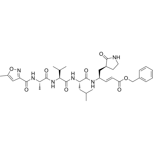 Mpro inhibitor N3  Structure