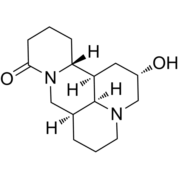 9α-Hydroxymatrine Structure