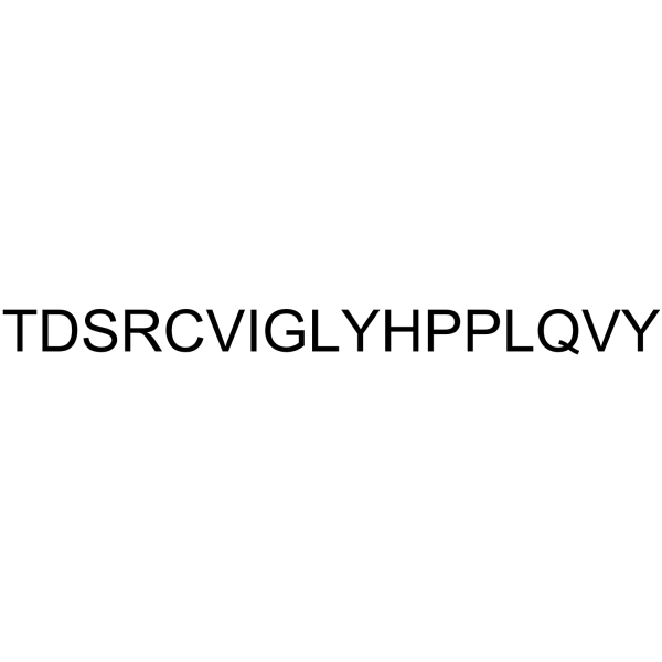 TDSRCVIGLYHPPLQVY Structure