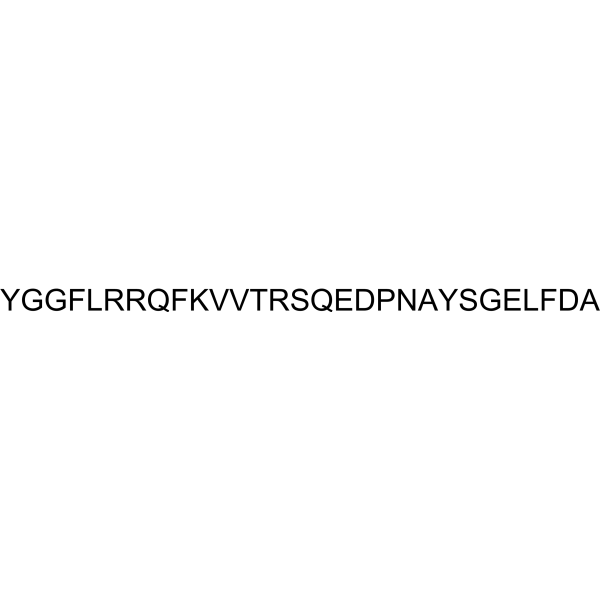 Leumorphin, human Structure