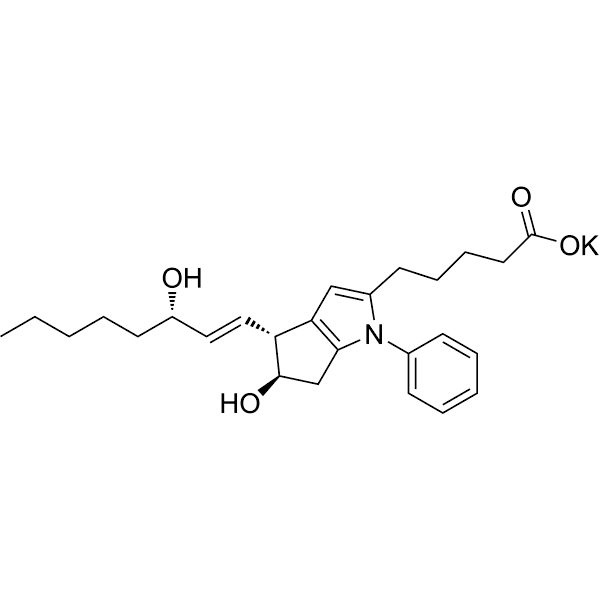 Piriprost potassium Structure