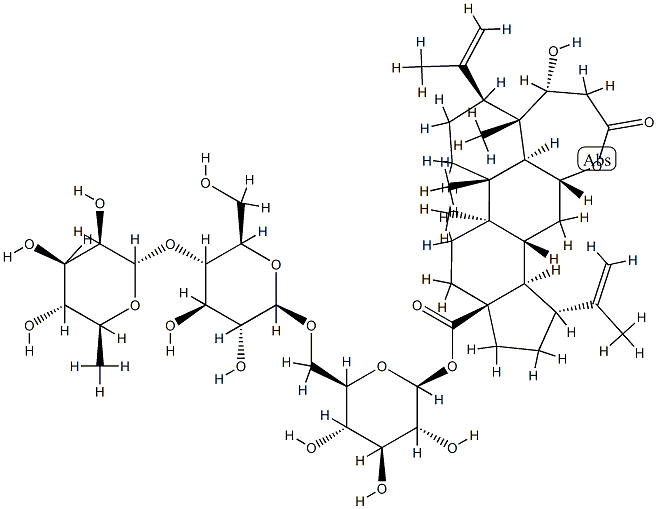 Chiisanoside Structure