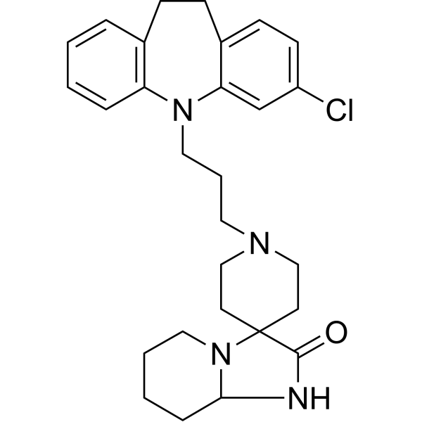 Mosapramine Structure