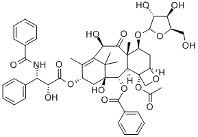 7-Xylosyl-10-Deacetyltaxol C Structure