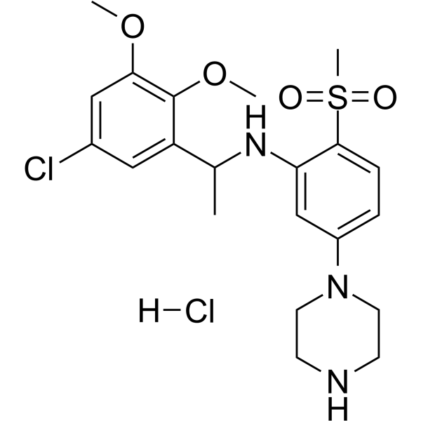 PRX-07034 hydrochloride  Structure