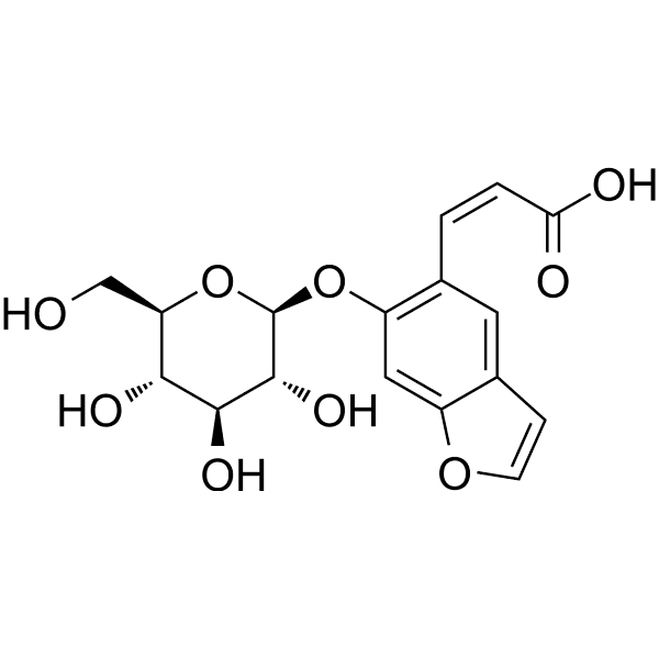 Psoralenoside Structure