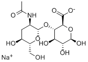 Sodium hyaluronate (70kDa) Structure