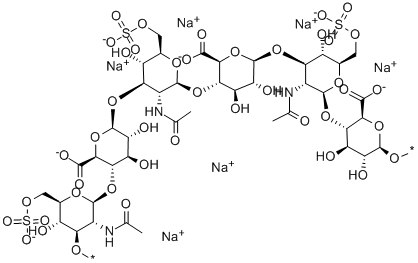 Chondroitin sulfate sodium Structure