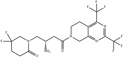 Gemigliptin Structure