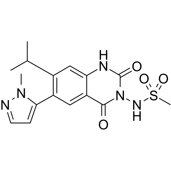 Selurampanel Structure