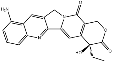 9-Aminocamptothecin Structure