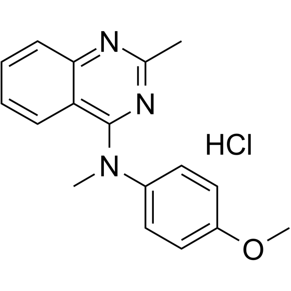 Verubulin hydrochloride Structure