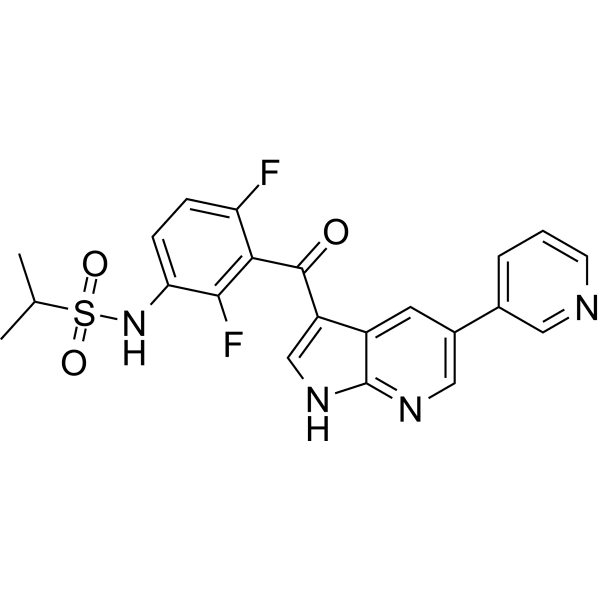 BRAF inhibitor  Structure