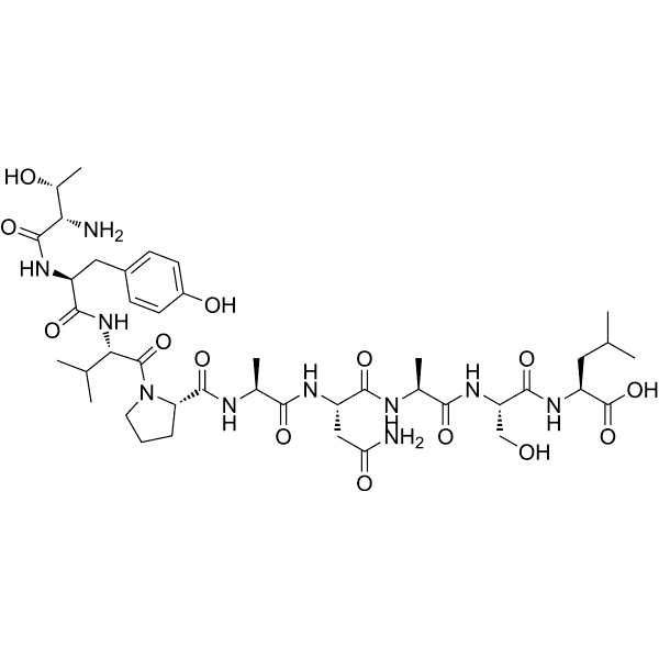 TYVPANASL Structure