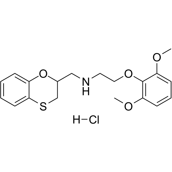 Benoxathian hydrochloride  Structure