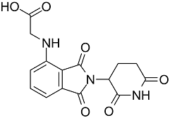 Thalidomide-NH-CH2-COOH Structure