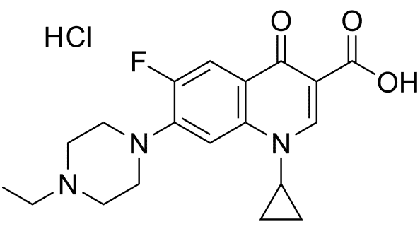 Enrofloxacin hydrochloride Structure