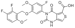 Linzagolix Structure