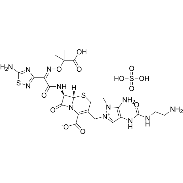 Ceftolozane sulfate Structure