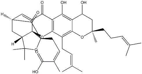 Neogambogic acid Structure